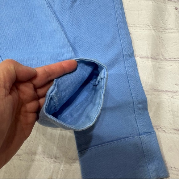 JUICY COUTURE Skinny Jeans powder Blue Lace-Up women’s denim ankle pants NWT - Picture 13 of 15